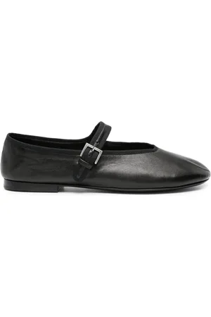 The Row Boheme MJ leather ballerina shoes