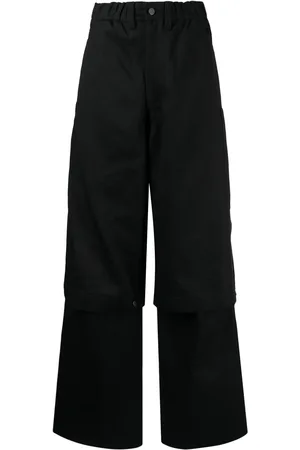 MELITTA BAUMEISTER Detachable-legs cotton jeans