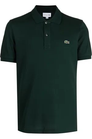 Lacoste Logo-patch cotton polo shirt