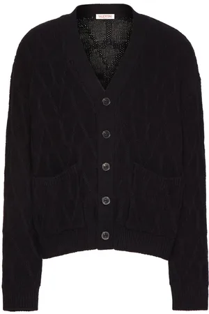 VALENTINO GARAVANI Toile Iconographe wool cardigan