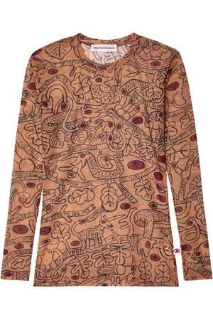 WALTER VAN BEIRENDONCK Otranto mesh T-shirt