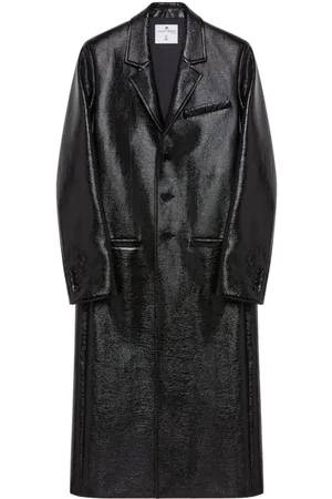 Courrèges Single-breasted zipped tailored coat
