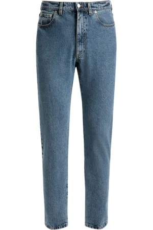 Bally Slim-cut cotton tapared jeans