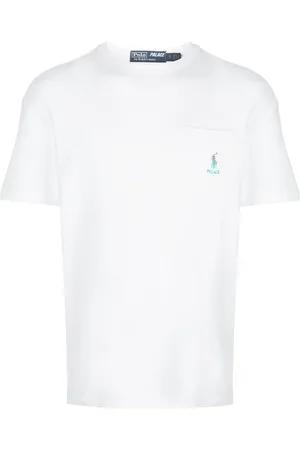PALACE X Polo Ralph Lauren logo embroidered T-shirt