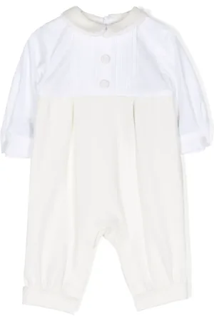 Dolce & Gabbana Bib-collar panelled romper