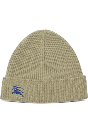 Burberry Equestrian Knight cashmere beanie