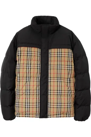 Burberry Vintage check-pattern reversible padded jacket