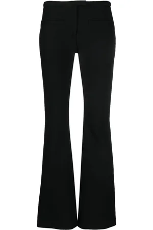 Courrèges Crepe flared trousers