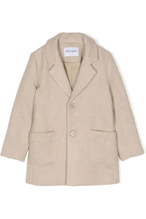 Trussardi Two-pocket single-breasted coat