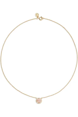 Tory Burch Miller pav?? pendant necklace
