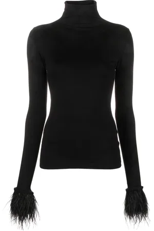 MANURI Elektra roll-neck knitted top