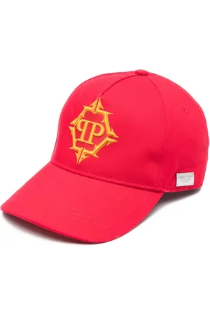 Philipp Plein Hexagon logo-embroidered baseball cap