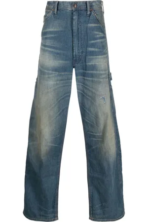 Ralph Lauren High-rise straight-leg jeans