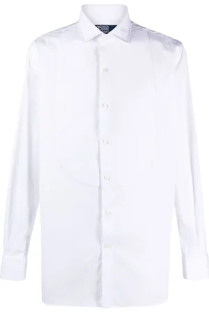 Ralph Lauren Spread-collar cotton shirt