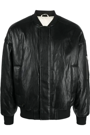 Patrizia Pepe Coated oversized bomber jacket