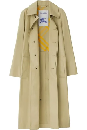 Burberry Short Bradford cotton trench coat