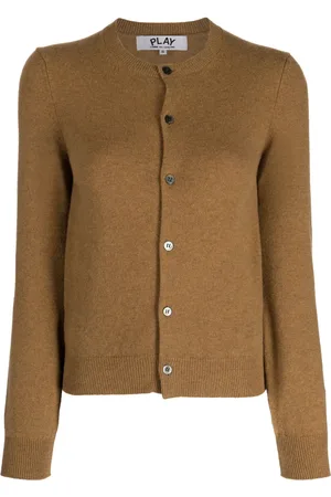 Comme des Garçons Fine-knit wool cardigan