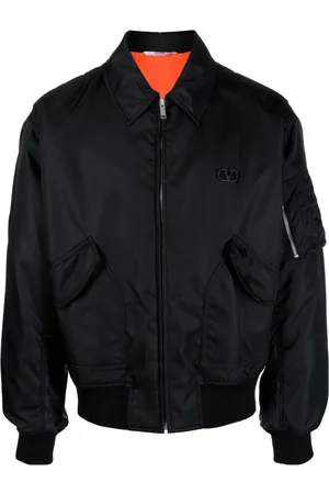 VALENTINO GARAVANI VLogo Signature-appliqu?? bomber jacket