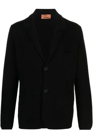 Missoni Zig-zag weave single-breasted jacket