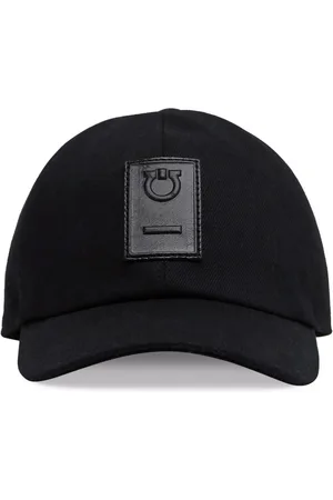 Salvatore Ferragamo Gancini-patch baseball cap
