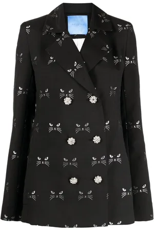 Macgraw Circa 72 jacquard double-breasted blazer