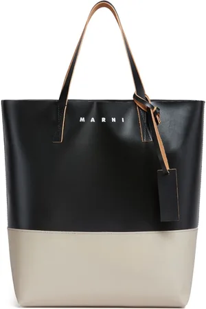 Marni Tribeca logo-debossed tote bag