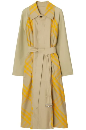 Burberry EKD checked trench coat