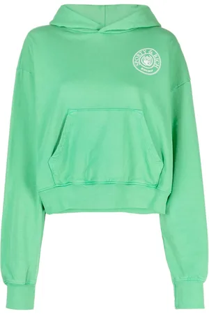 Sporty & Rich Logo-print jersey hoodie