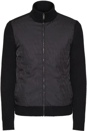VALENTINO GARAVANI Toile Iconographe wool-knit jacket