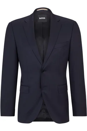 HUGO BOSS Single-breasted fitted blazer