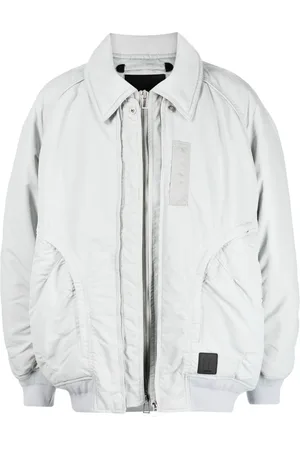 SONGZIO Meta MA-1 detachable-collar jacket