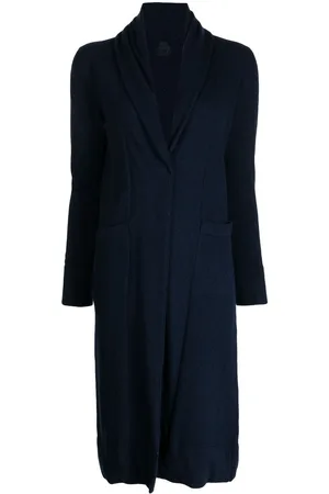 Teddy Cashmere Venzia open-front cashmere cardi-coat