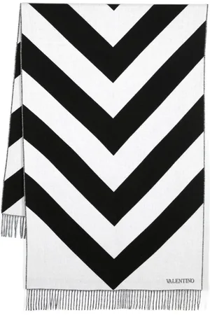 VALENTINO GARAVANI Strhype fringed scarf