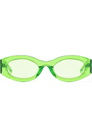 Linda Farrow Berta oval sunglasses