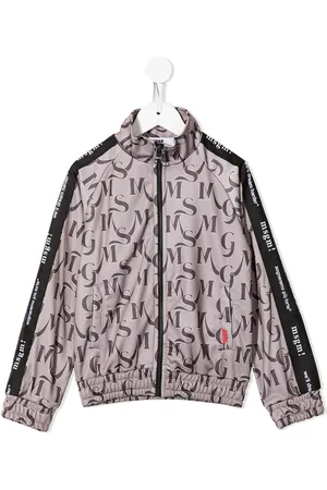 Msgm Logo-print track jacket