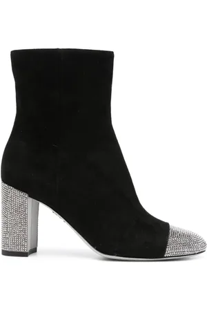 RENE CAOVILLA Bonnie 85mm suede boots