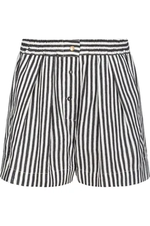 Pinko Striped pleated shorts
