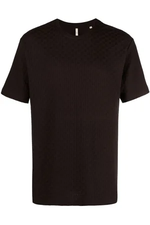 Sunflower Jacquard organic-cotton T-shirt