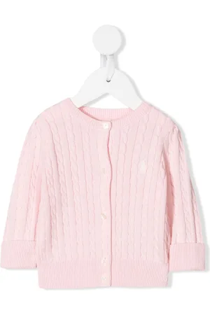Ralph Lauren Logo embroidered cardigan