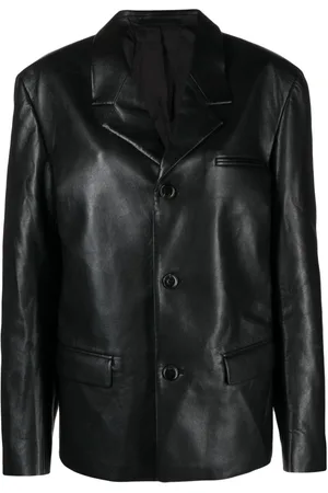 Nanushka Rox regenerated-leather blazer