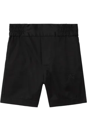 Burberry Equestrian Knight-embroidered shorts