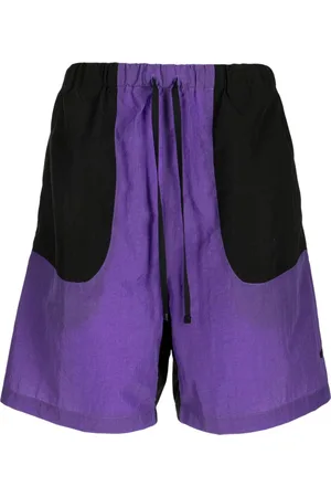 Off-Duty Hail colour-block track shorts