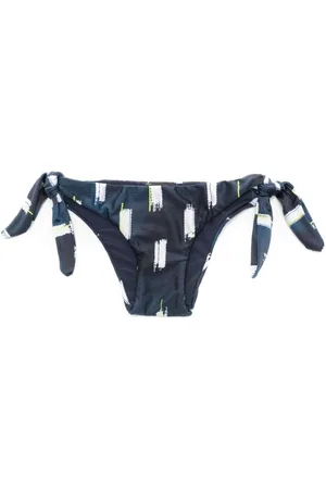 Lenny Niemeyer Abstract-print tied swim briefs