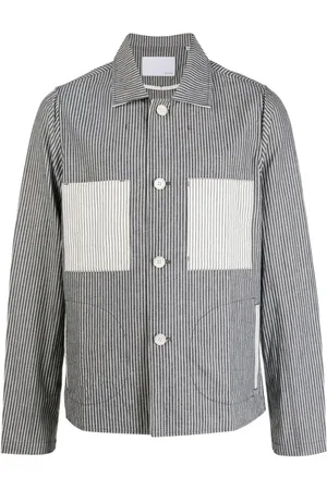 PRIVATE STOCK The Musashi striped shirt jacket