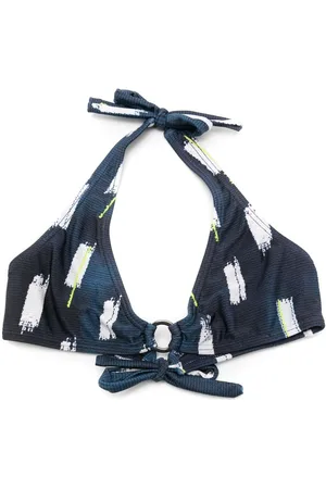 Lenny Niemeyer Abstract tie-fastening bikini top