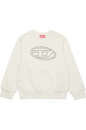 Diesel Oval-D logo-print cotton sweatshirt