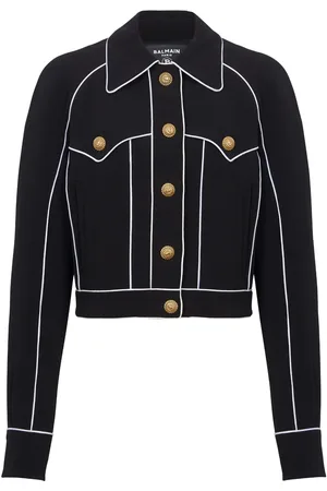 Balmain Western crepe jacket