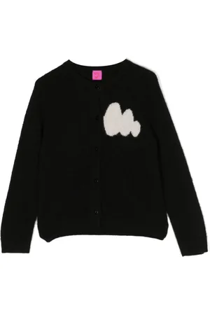 Cashmere In Love Alta intarsia-knit cashmere blend cardigan