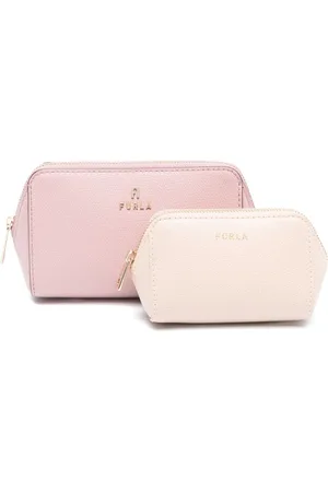 Furla Continental leather make up bag