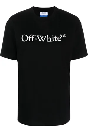OFF-WHITE Bookish logo-print cotton T-shirt